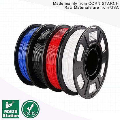AMOLEN PETG Filament 1.75mm, PETG 3D Printer Filament Bundle, 3D Printing - Image 7