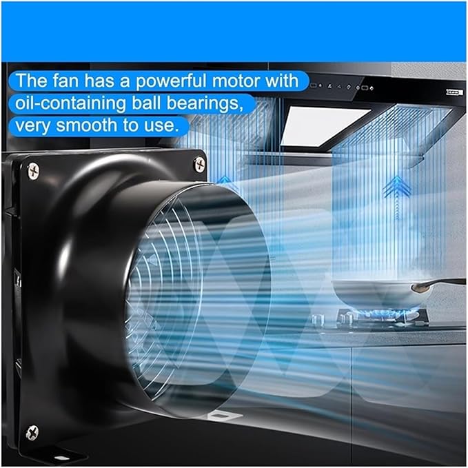 Exhaust Fan, For Bathroom, 3000 RPM Pipe - Image 5