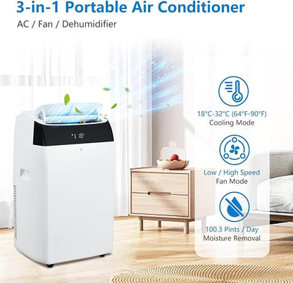 GAOMON 14000 BTU Portable Air Conditioners - Image 4