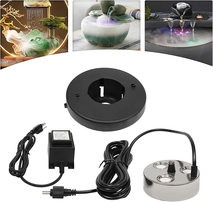 Mist Maker, 3 Head Ultrasonic Mist Maker Fogger AC 36V 60W Air Humidifier - Image 2