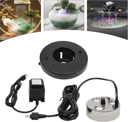 3-Head Ultrasonic Mist Maker Fogger - 900ml/H Humidifier Machine - Image 5