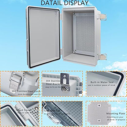 Waterproof Junction Box, ABS Plastic Electrical Box - Image 3
