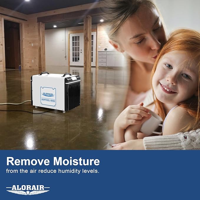 ALORAIR Basement/Crawl Space Dehumidifiers 198 Pint, 90 PPD, Auto Defrosting - Image 3