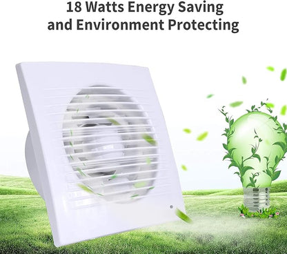HUGOOME Exhaust Fan, 18W Ventilation Extractor - Image 3