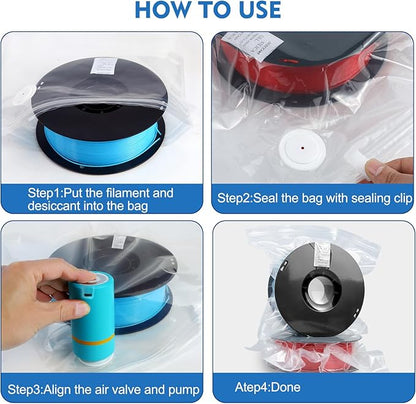 Upgraded PLA Filament Storage Bags Kit - Image 6