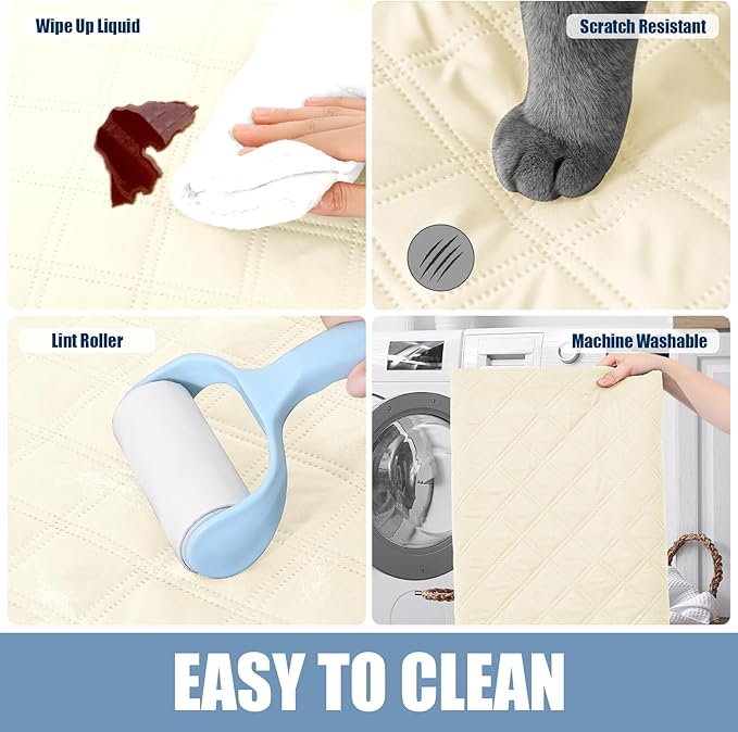 Smiry Waterproof Dog Bed Cover Pet Blanket, Soft Washable Dog Blanket - Image 5