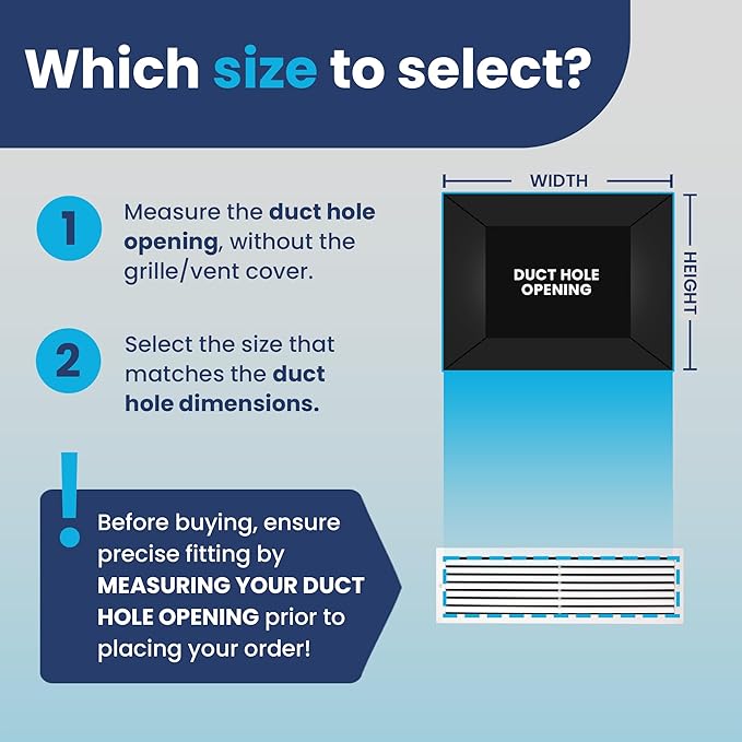 30x8 Inch Air Return Vent Cover Decorative – Premium Aluminum AC Vent Cover - Image 3