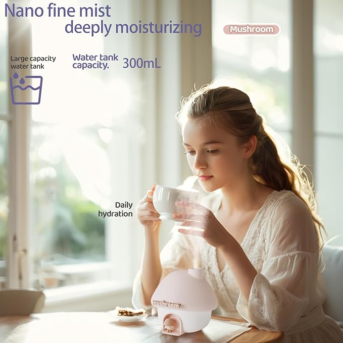 Ultrasonic Humidifiers for Bedroom and Office, Cold fog humidifier - Image 2
