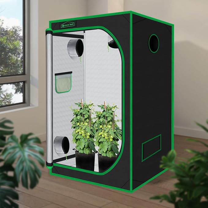 Grow Tent for Plants Indoor 48"x48"x78" Mylar Hydroponic Grow Tents Indoor Grow - Image 2