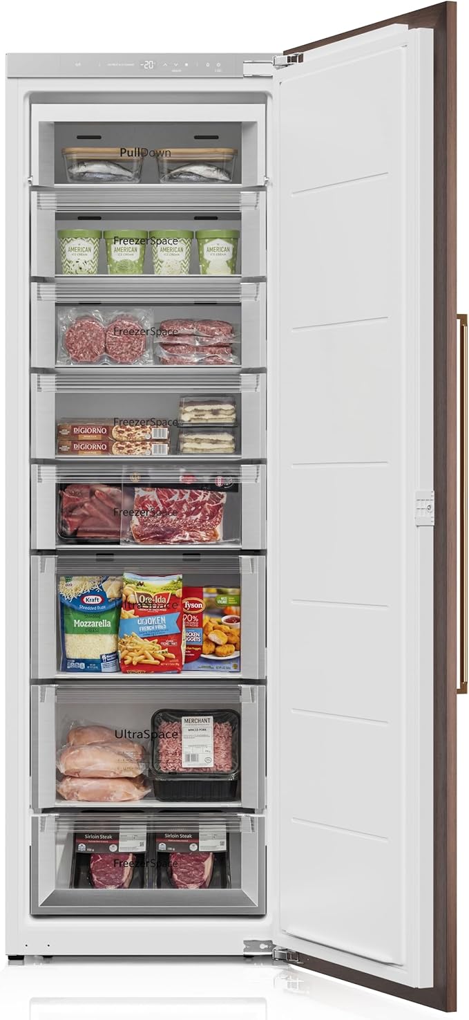 Ca'Lefort Panel Ready Refrigerator, Built-in All Freezer Panel-Ready Fridge by CaLefort