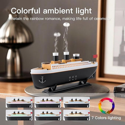 Titanic Humidifier 250ml, Essential Oil Diffuser Cool Mist Ultrasonic Aroma - Image 3