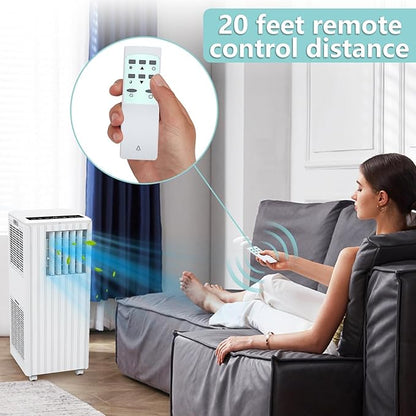 8, 000 BTU Portable Air Conditioner, Smart Control, Cools up to 350 Sq. Ft. - Image 7