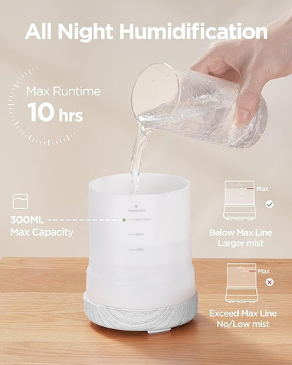InnoGear 300ML Essential Oil Diffuser, Premium 5-in-1 Ultrasonic Aromatherapy - Image 3
