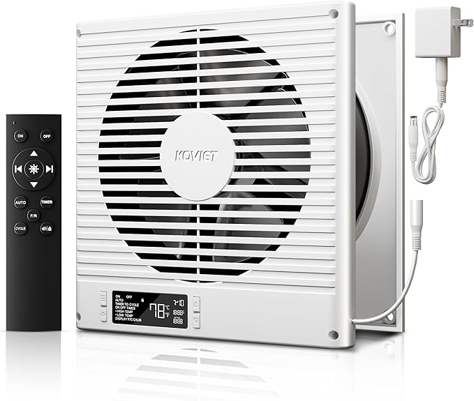 8" Room to Room Ventilation Fan by KOVIET
