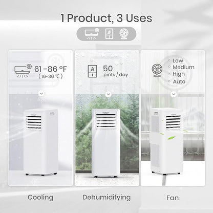 TOSOT 9, 000 BTU Air Conditioner Easier to Install, Quiet and 3-in-1 Portable AC - Image 3