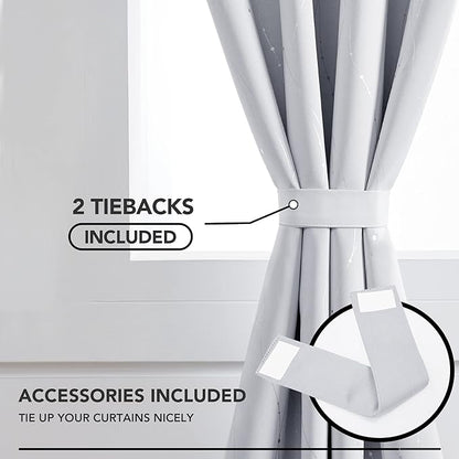 Deconovo Living Room Curtains, Room Darkening Drapes, Thermal Insulated - Image 4