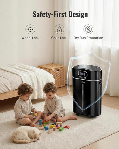 4.2Gal/16L Cool and Warm Mist Humidifier Large Room, Auto Restart Humidifiers - Image 7