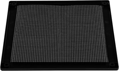 10" x 10" Square Air Vent Cover – Black Plastic Vent Deflector - Image 8