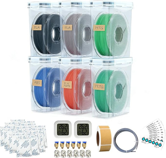 Filament Storage Box 6-Pack by Lokkr