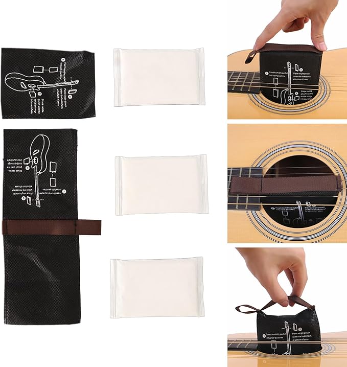 Guitar Humidifier Packs, Humidity Control Bag, Dual Way Humidification System - Image 7