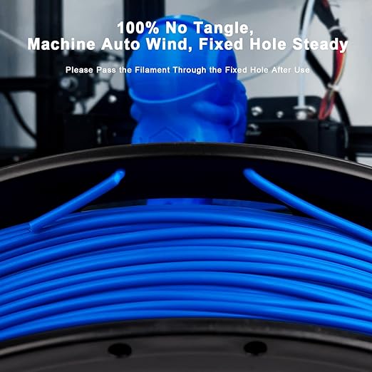 AMOLEN PLA 3D Printing Filament Bundle 1.75mm, 1KG/2.2 lb in Total, Compatible - Image 5