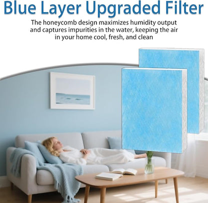 4 Pack HFT600 Humidifier Wick Filter T | Compatible - Image 3