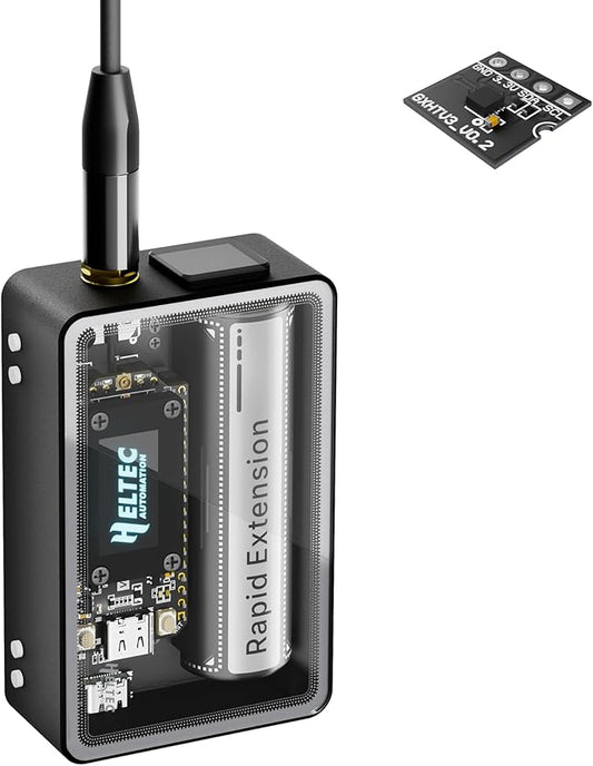 Heltec ESP32 LoRa V4 Development Board Tempered Glass Sensor Kit by HELTECAUTOMATION