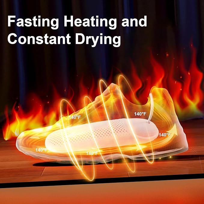 Shoe Dryers, Boot Dryer for Work Boots, Electric Portable Shoe Dryer Warmer - Image 3