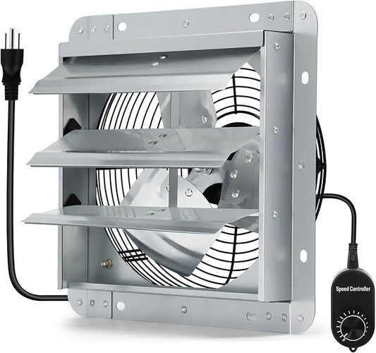 12 Inch Shutter Exhaust Fan by Hipoilk