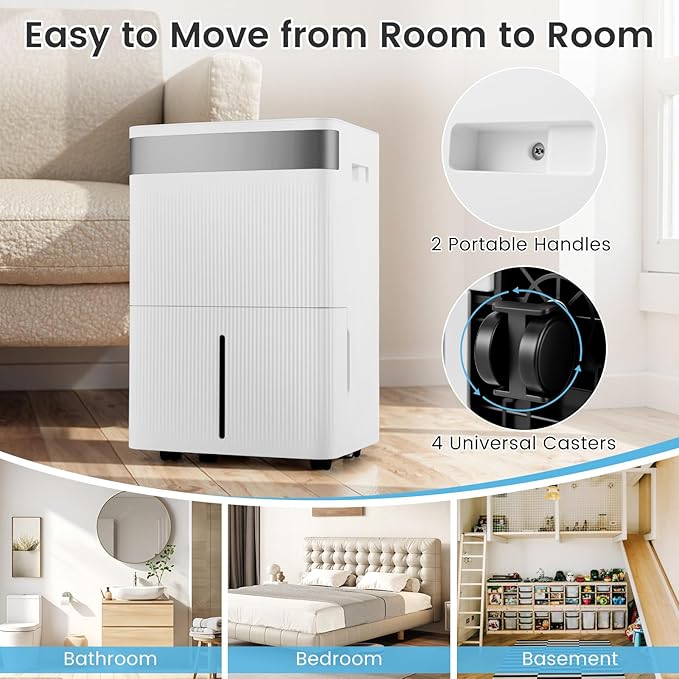 COSTWAY 4500 Sq.Ft Dehumidifier - Image 8
