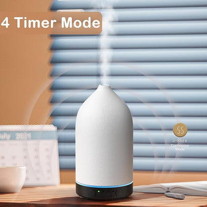 Diffuserlove Ceramic Diffuser 160ML Essential Oil Diffusers Aromatherapy - Image 5