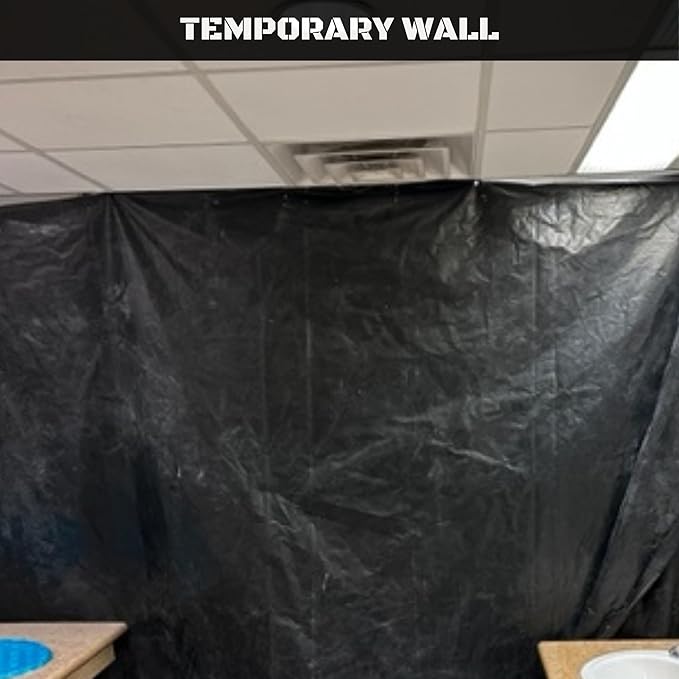 Plastic Sheeting 4 MIL Black Roll - Image 9