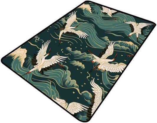 Floor Covering, Flame Resistant, Quick Dry, Waterproof Floor Carpet by Snarena