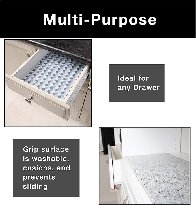 Smart Design Bonded Grip Shelf Liner - Image 5