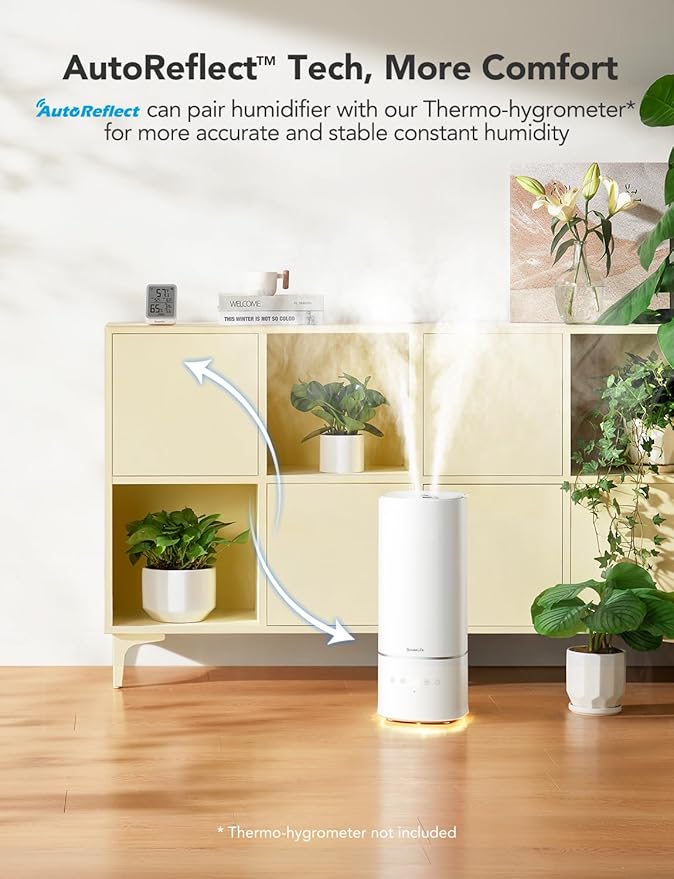 GoveeLife Humidifiers for Bedroom, 6L Top Fill Cool Mist Humidifier for Large - Image 4