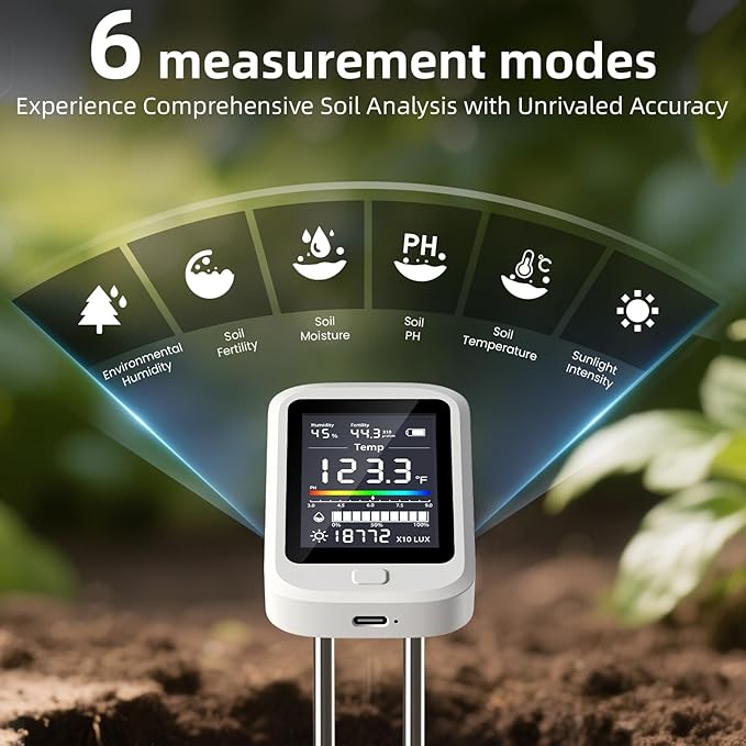 6-in-1 Soil Moisture Meter - Image 5