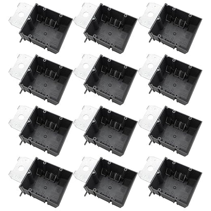 MAKERELE Grey 34 cu.in. Adjustable Electrical Outlet Box, Double Gang High by MAKERELE
