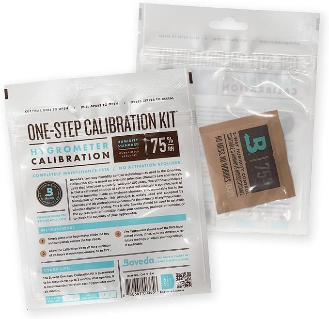 Boveda for Cigars | One-Step Calibration Kit | Preloaded by Boveda