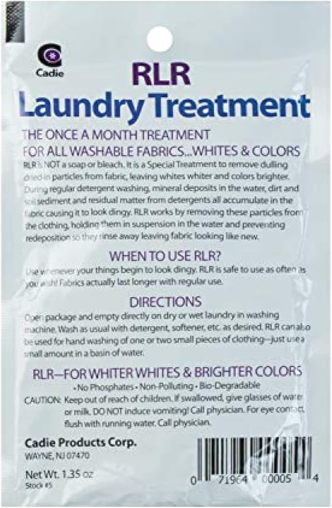 RLR Natural Laundry Detergent Powder – Whitens, Refreshes Baby Cloth Diaper - Image 2