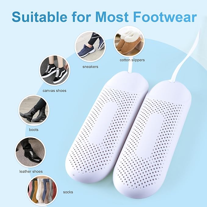 Shoe Dryer, Boot Dryer for Work Boots, Electric Portable Shoe Dryer Warmer for - Image 8