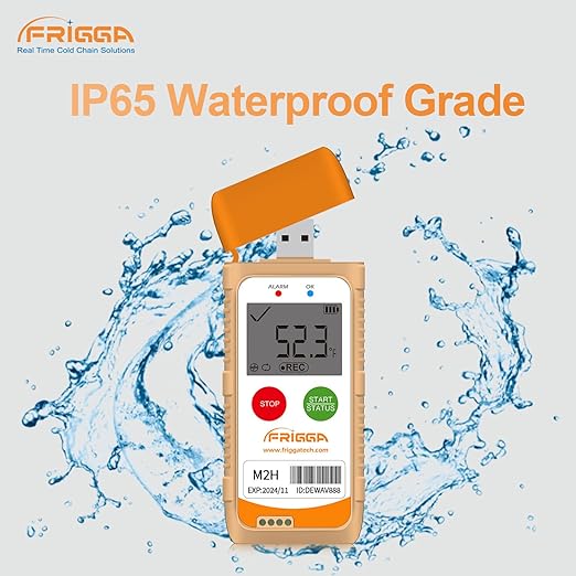 Frigga M2H 10 Pack Reusable Temperature Humidity Data Logger USB Digital - Image 6