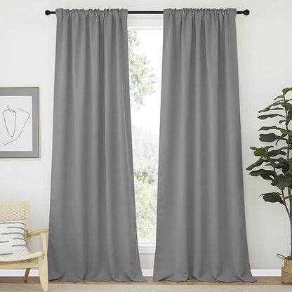 NICETOWN Bedroom Curtains Blackout Curtain Panels - Image 2