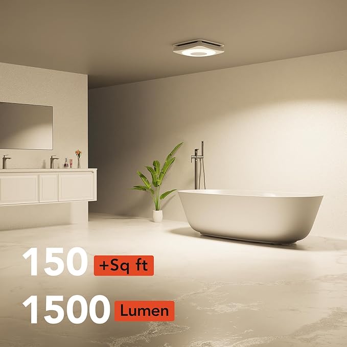 OREiN 3-in-1 Bathroom Exhaust Fan - Image 9
