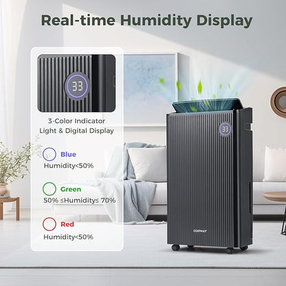 COSTWAY 4, 500 Sq. Ft Dehumidifier - Image 5