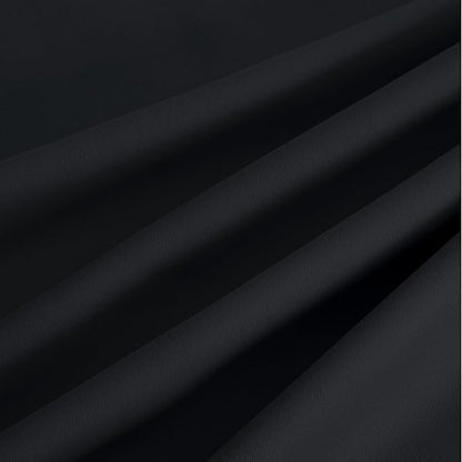 NICETOWN Room Darkening Draperies Curtains Panels, 2 Panels Black W52 x L72 - Image 7