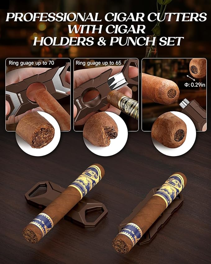 Cigar Humidor, Glass top Cigar Case - Image 3