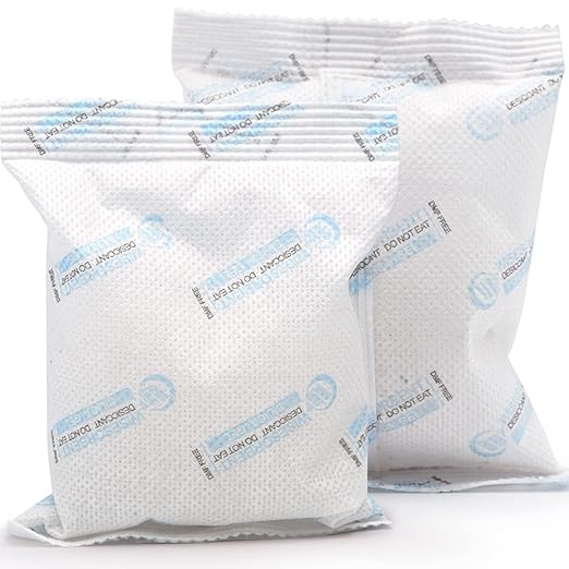 240 Packs 100 Gram Silica Gel Packets, Dessicant Packets by Wisesorb