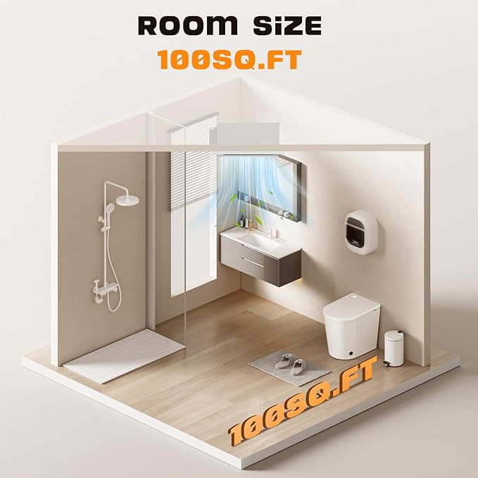 12" Ultra Quiet Bathroom Exhaust Fan - Image 5