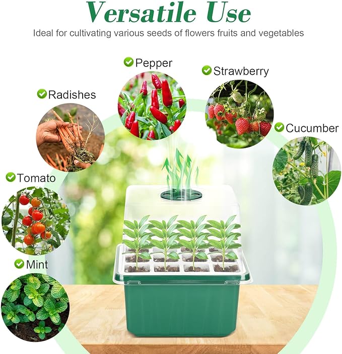 Mckanti 6 Set Self-Watering Seed Starter Tray Kits - Image 7