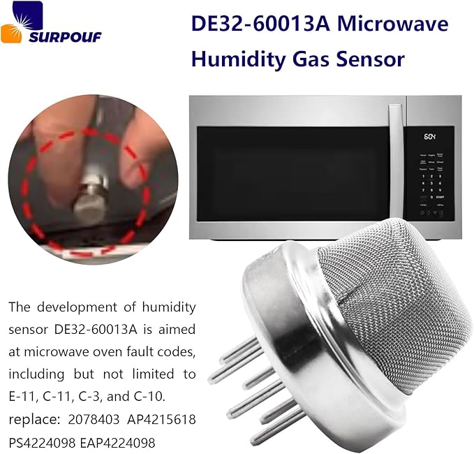 DE32-60013A Microwave Humidity Gas Sensor DE32-60011A Fits - Image 3
